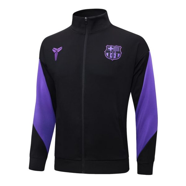 Survetement Barca Veste 2025 2026 Noir Violet