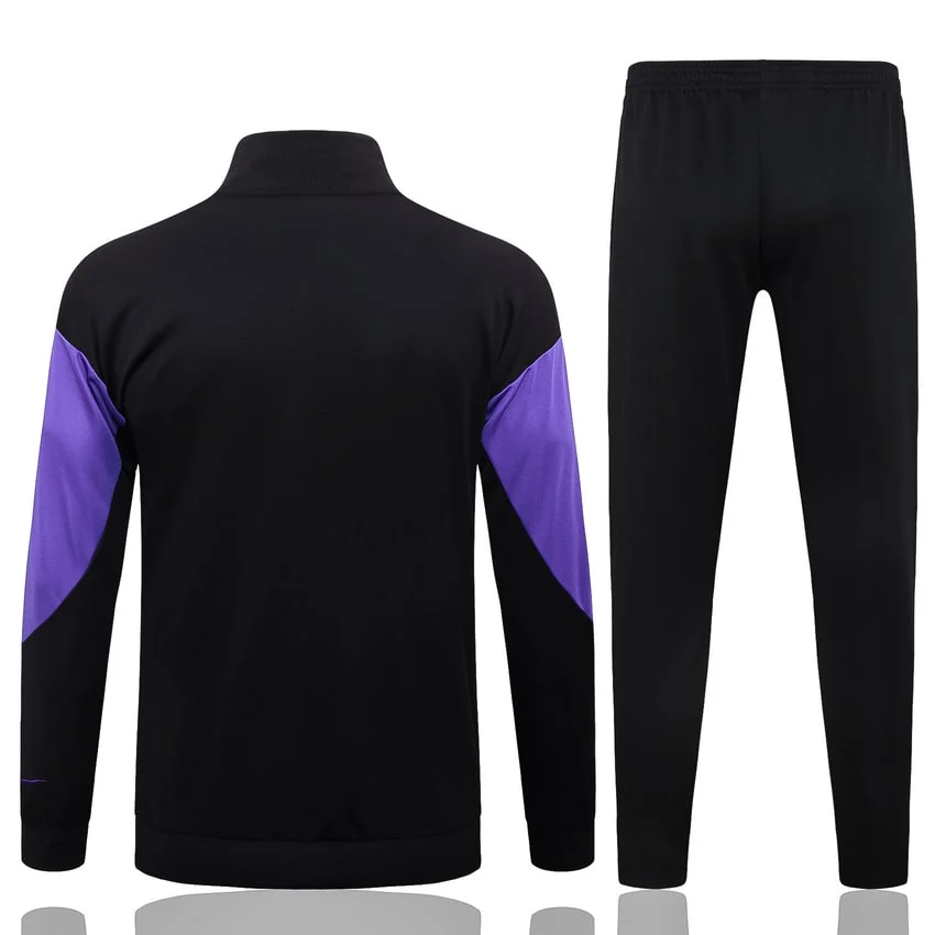Survetement Barca Veste 2025 2026 Noir Violet – Image 4