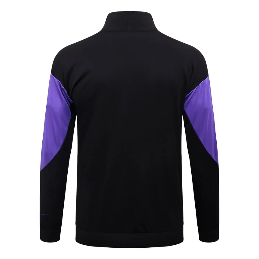 Survetement Barca Veste 2025 2026 Noir Violet – Image 3