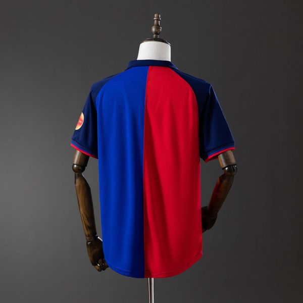 Maillot Barca Domicile 1999 2000 Anniversaire 100 Ans