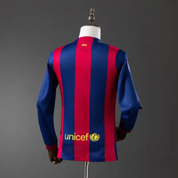 Maillot Barca Domicile 2014 2015 Manches Longues