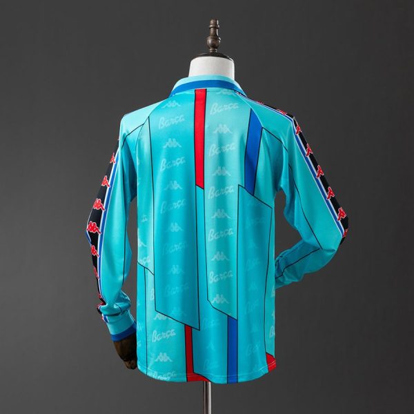 Maillot Barca Exterieur 1995 1997 Manches Longues