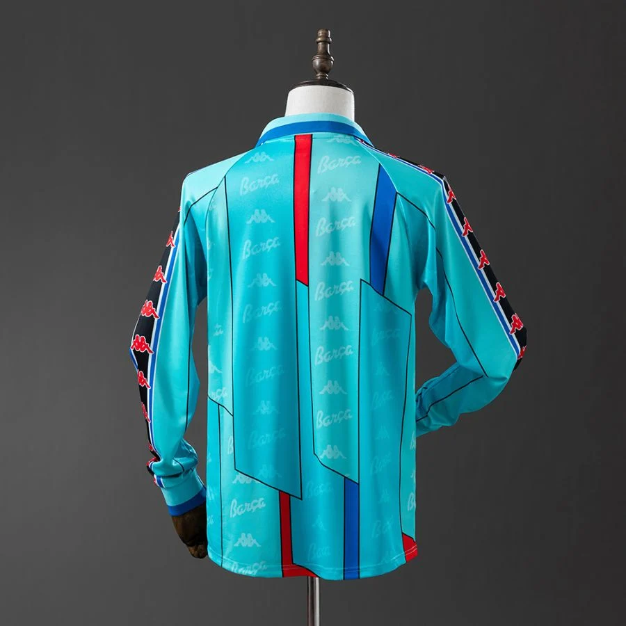 Maillot Barca Exterieur 1995 1997 Manches Longues