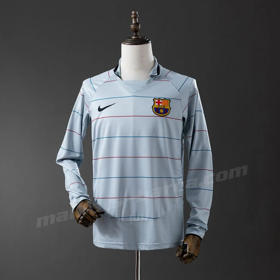 Maillot Barca Exterieur 2003 2004 Manches Longues