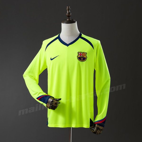 Maillot Barca Exterieur 2005 2006 Manches Longues
