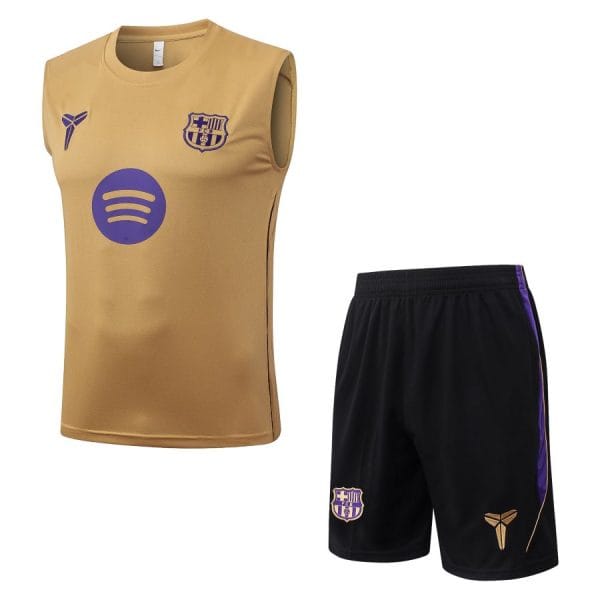 Debardeur Short Barca 2026 2027 Beige Violet