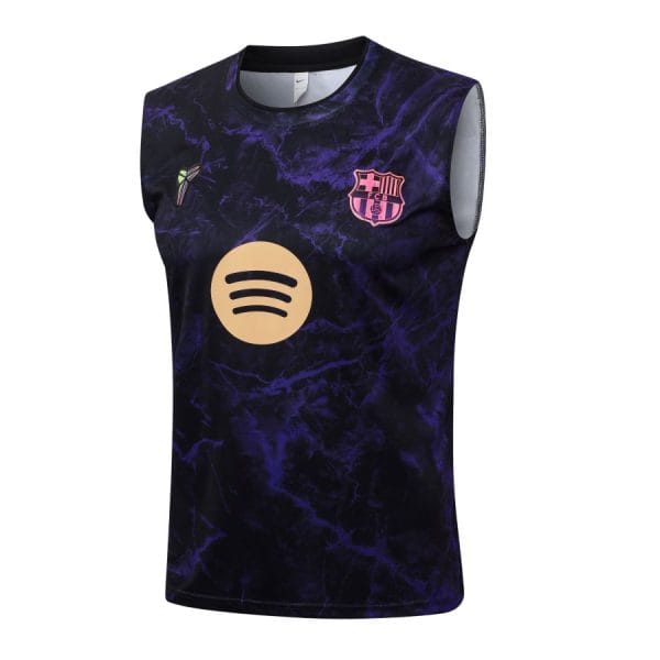 Debardeur Short Barca 2026 2027 Noir Violet
