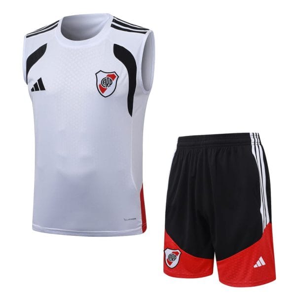 Debardeur Short River Plate 2026 2027  Rouge blanc