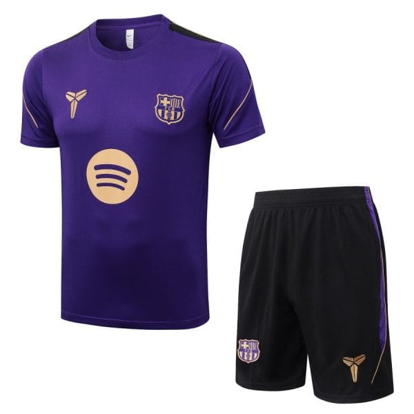Ensemble Maillot Short Barca 2026 2027 Violet