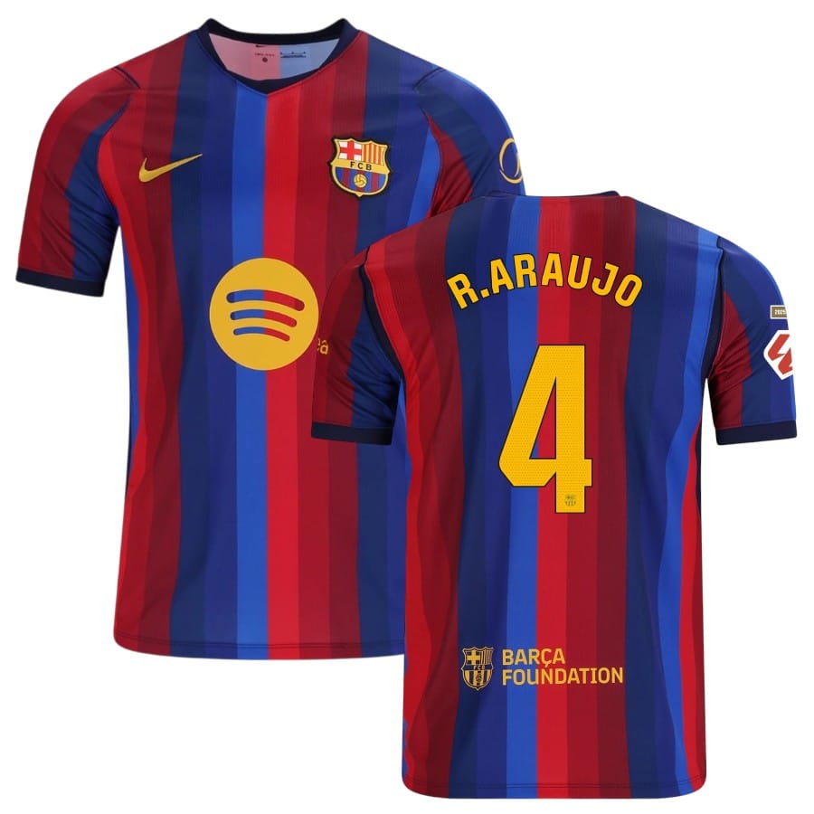 Maillot Barca Domicile 2026 2027 Araujo