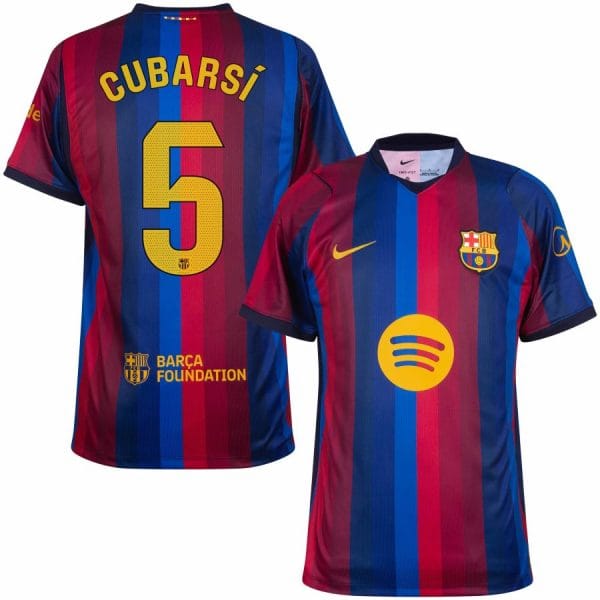 Maillot Barca Domicile 2026 2027 Cubarci