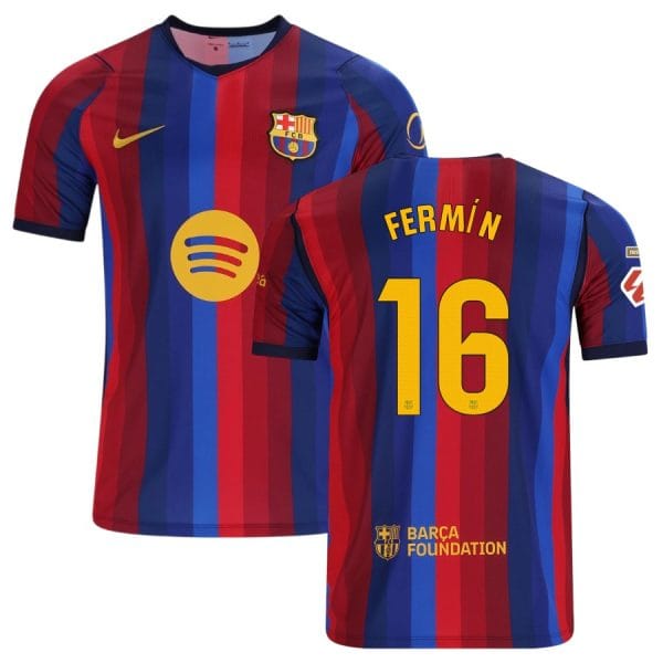 Maillot Barca Domicile 2026 2027 Fermin