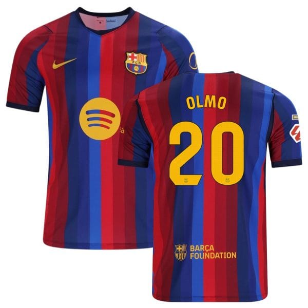 Maillot Barca Domicile 2026 2027 Olmo