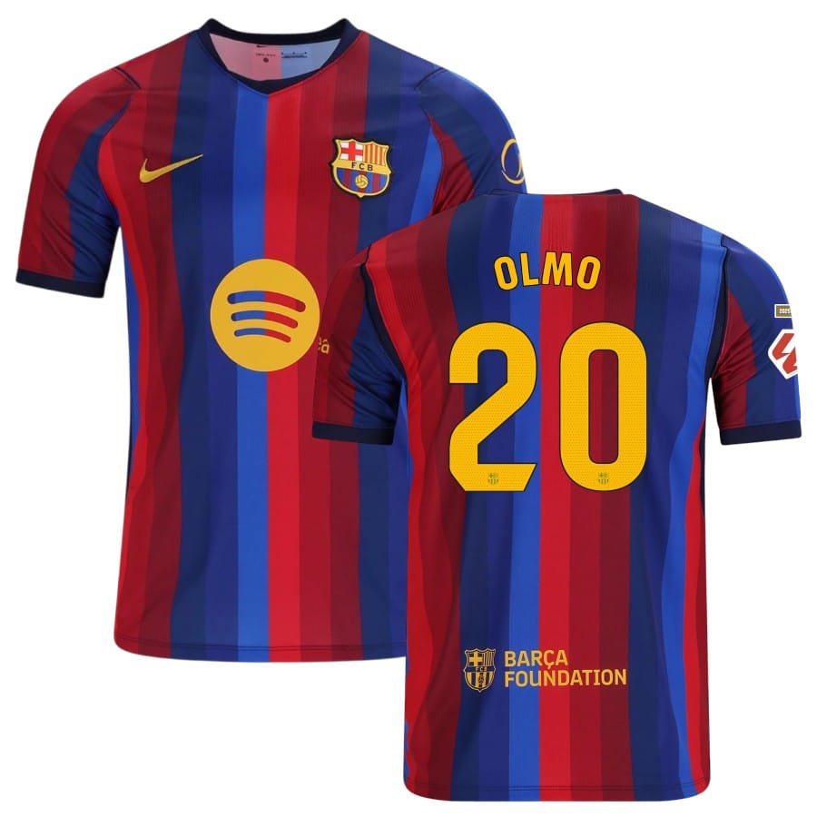 Maillot Barca Domicile 2026 2027 Olmo