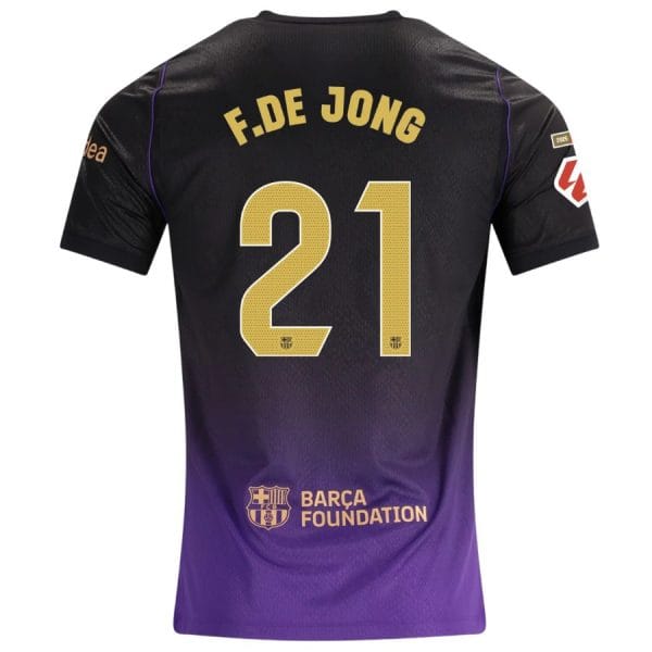 Maillot Barca Kit Enfant Exterieur 2026 2027 De Jong