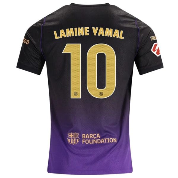 Maillot Barca Kit Enfant Exterieur 2026 2027 Lamine Yamal