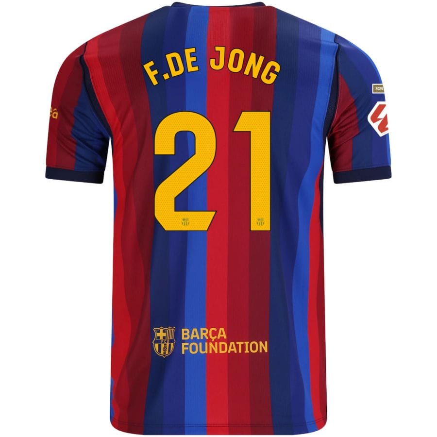 Maillot Barca Domicile 2026 2027 De Jong – Image 2