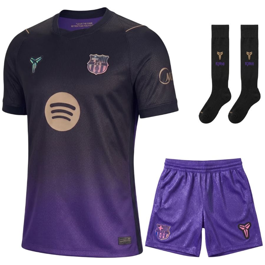 Maillot Kit Enfant Barca Exterieur 2026 2027