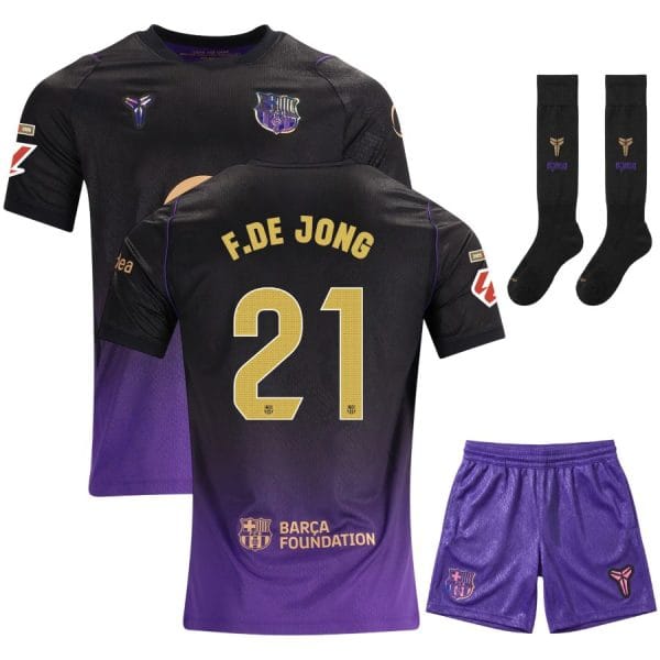 Maillot Barca Kit Enfant Exterieur 2026 2027 Olmo