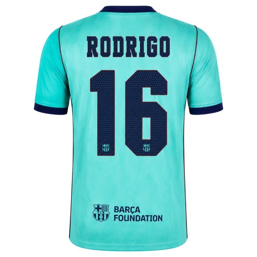 Maillot Enfant Barca Third 2026 2027 Rodri