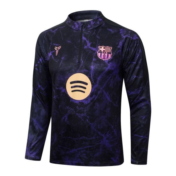 Survetement Barca Training 2026 2027 Noir Violet